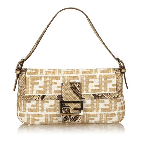 fendi fluffy baguette|Fendi baguette second hand.